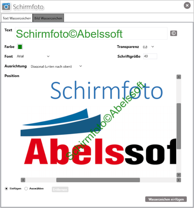 schirmfoto