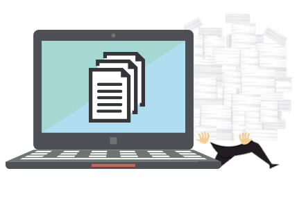 Manages documents digitally, securely and quickly