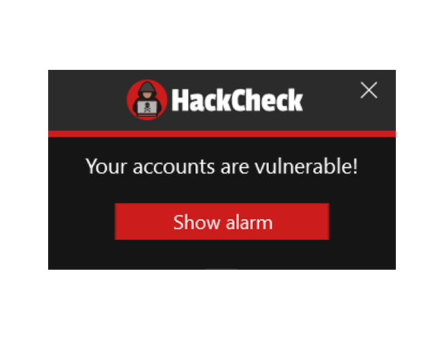HackCheck: automatically check email addresses for hacks
