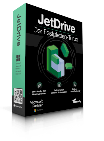 JetDrive 9 , Defragmentiert Deine Festplatte , Mehr Tempo + Ordnung
