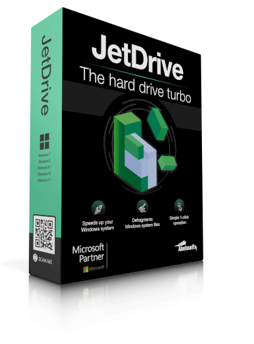 JetDrive 9 | Defragments your hard disk | More speed + cleaned up