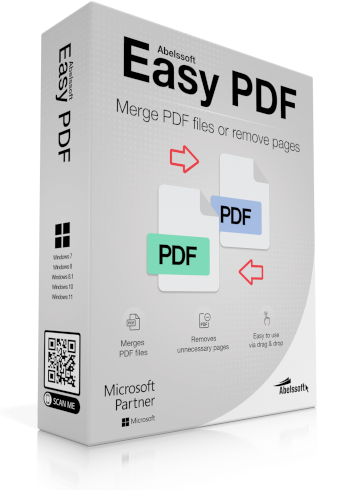 Abelssoft Easy PDF |� Re-assemble your PDF files