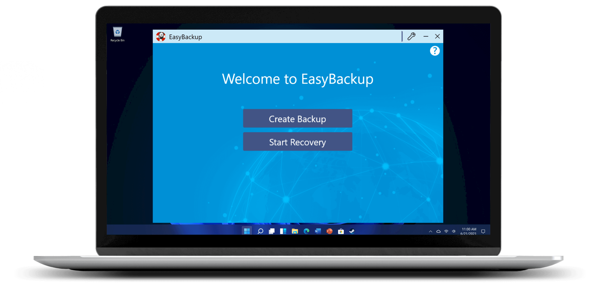 Is your data backed up in a worst-case scenario? With EasyBackup, backing up is a snap