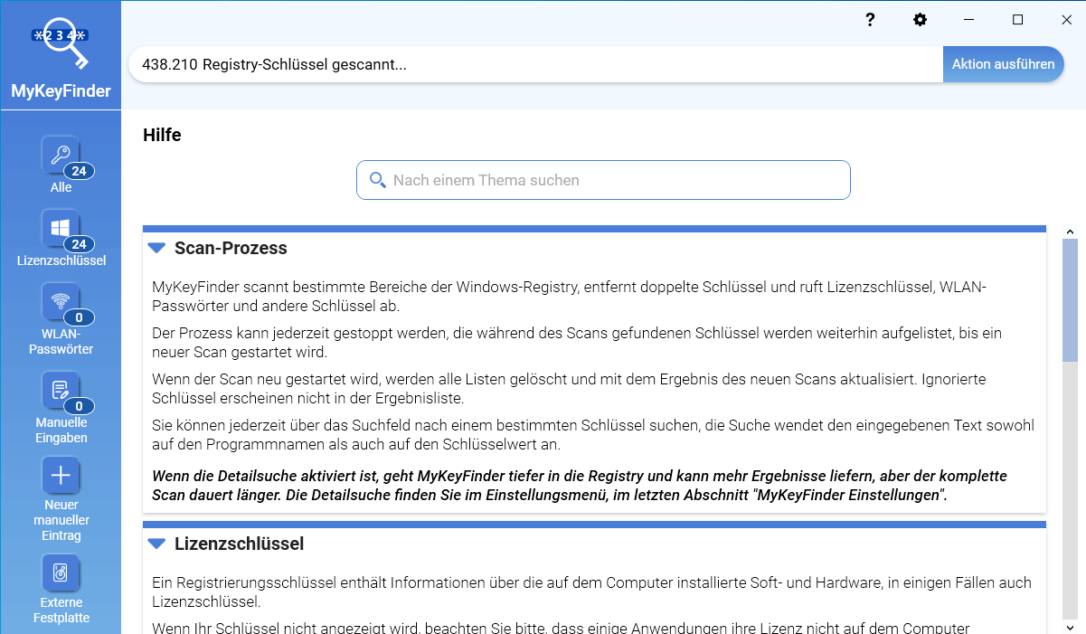 Nach einem Thema suchen