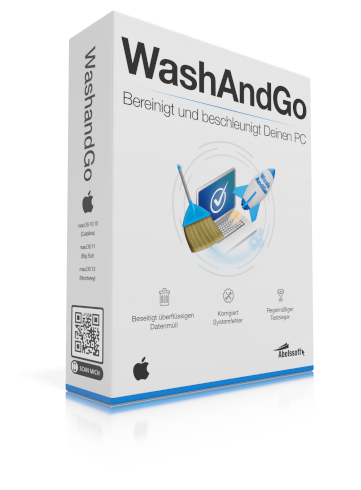 WashAndGo 23 | Beseitigt Datenmüll | Optimiert den PC | Testsieger