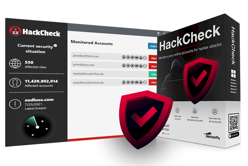 HackCheck - Your personal guard against rising cybercrime