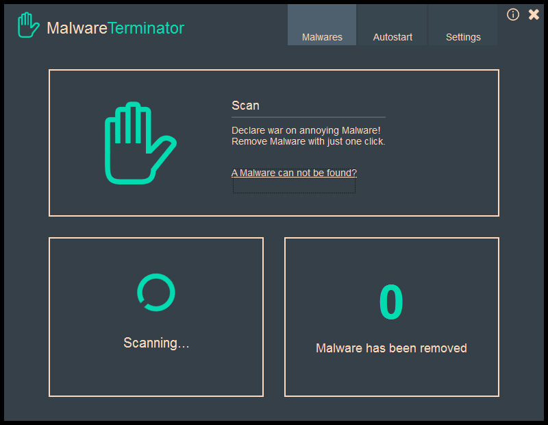 Scan malware