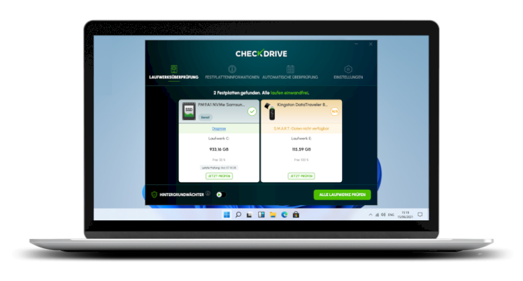 CheckDrive Plus für Windows vorgestellt