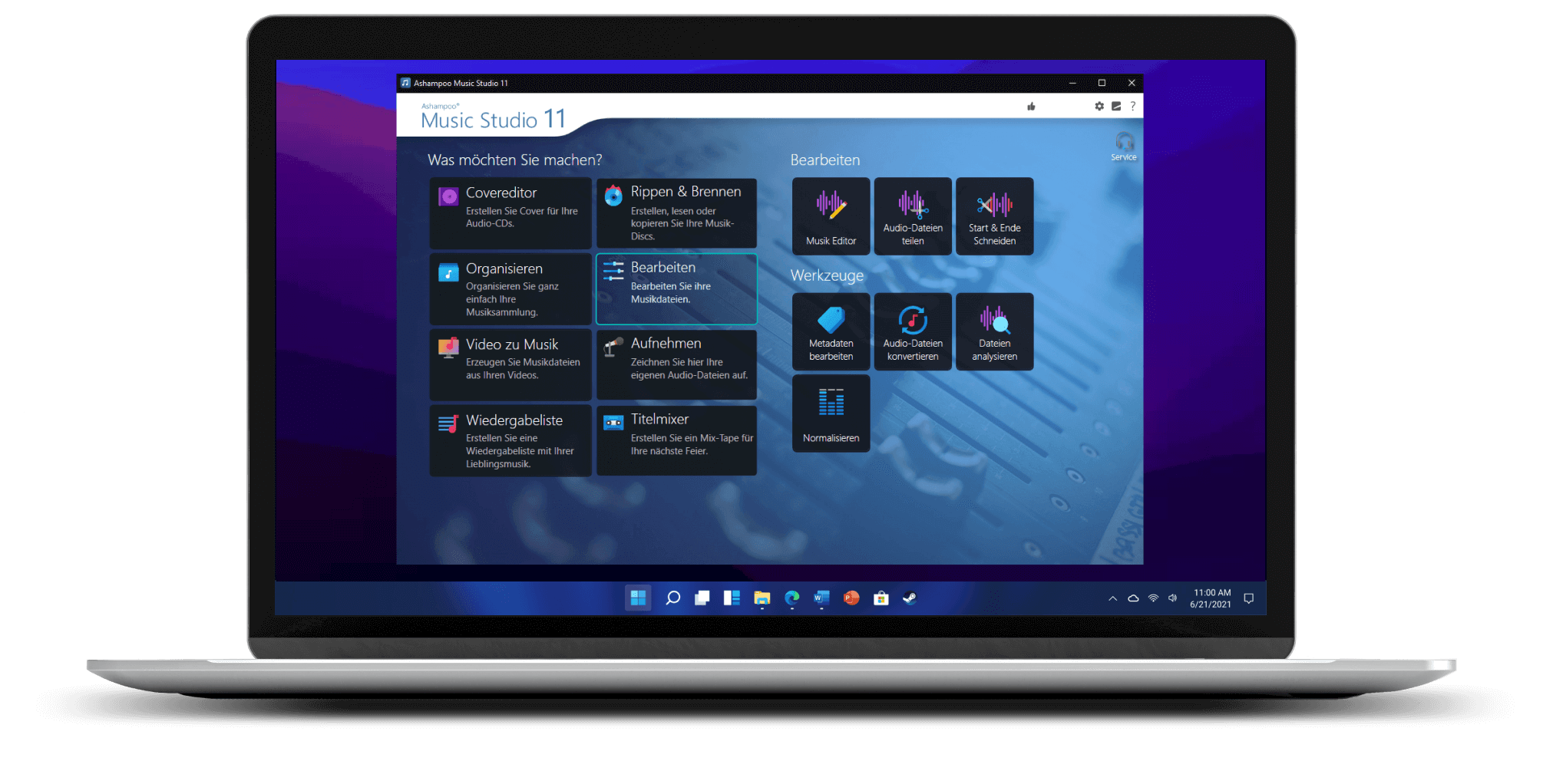 8 Tools in einem Programm