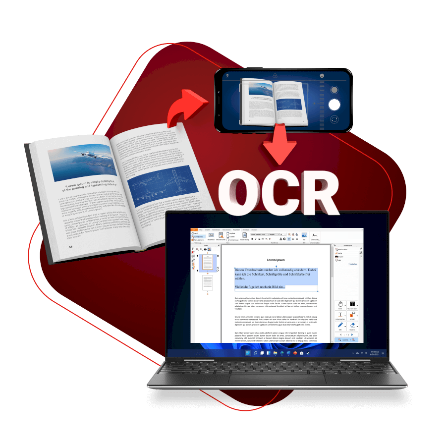 Mehr als nur Bearbeitung: OCR, Formulare & Sicherheit