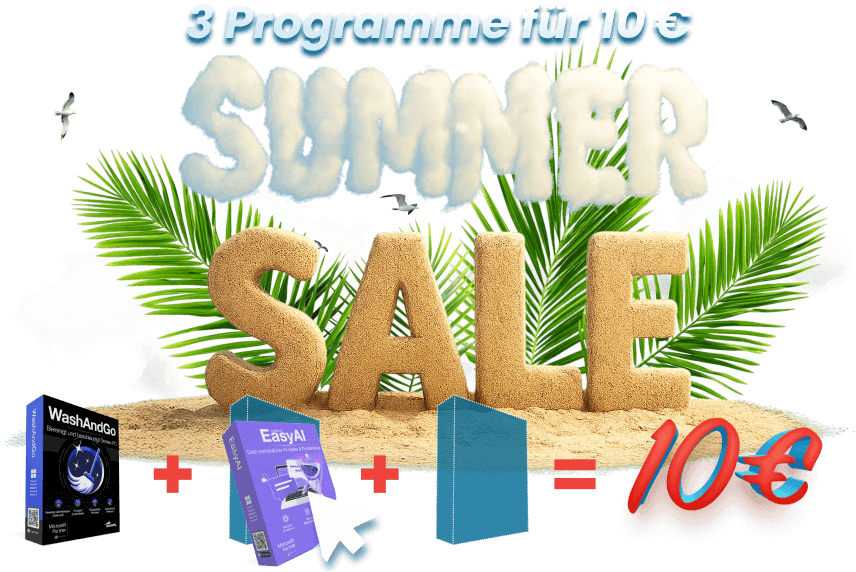Schnapp Dir Deine 3 Lieblings-Produkte im Summer-Deal