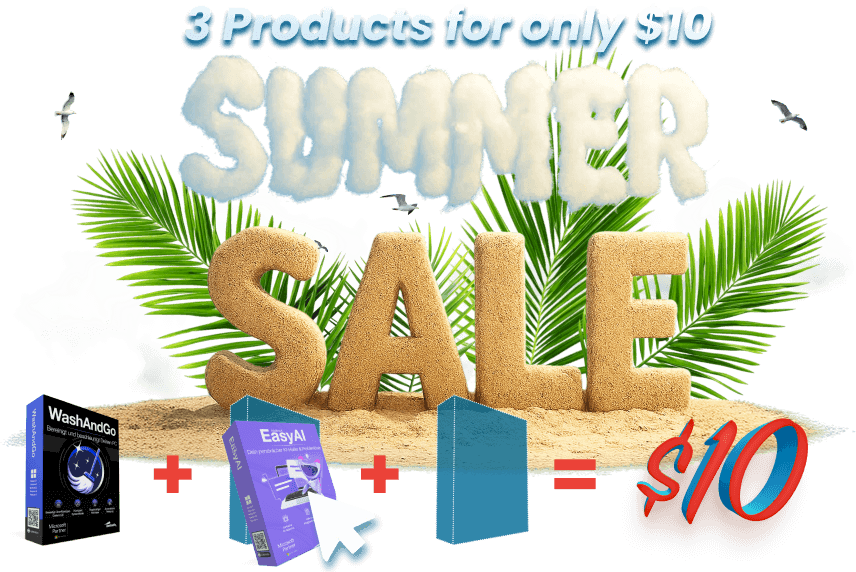 Get your 3 favorite products in the summer deal