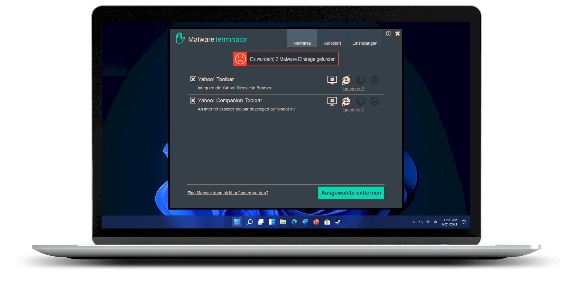 Malware spielend leicht entfernen
