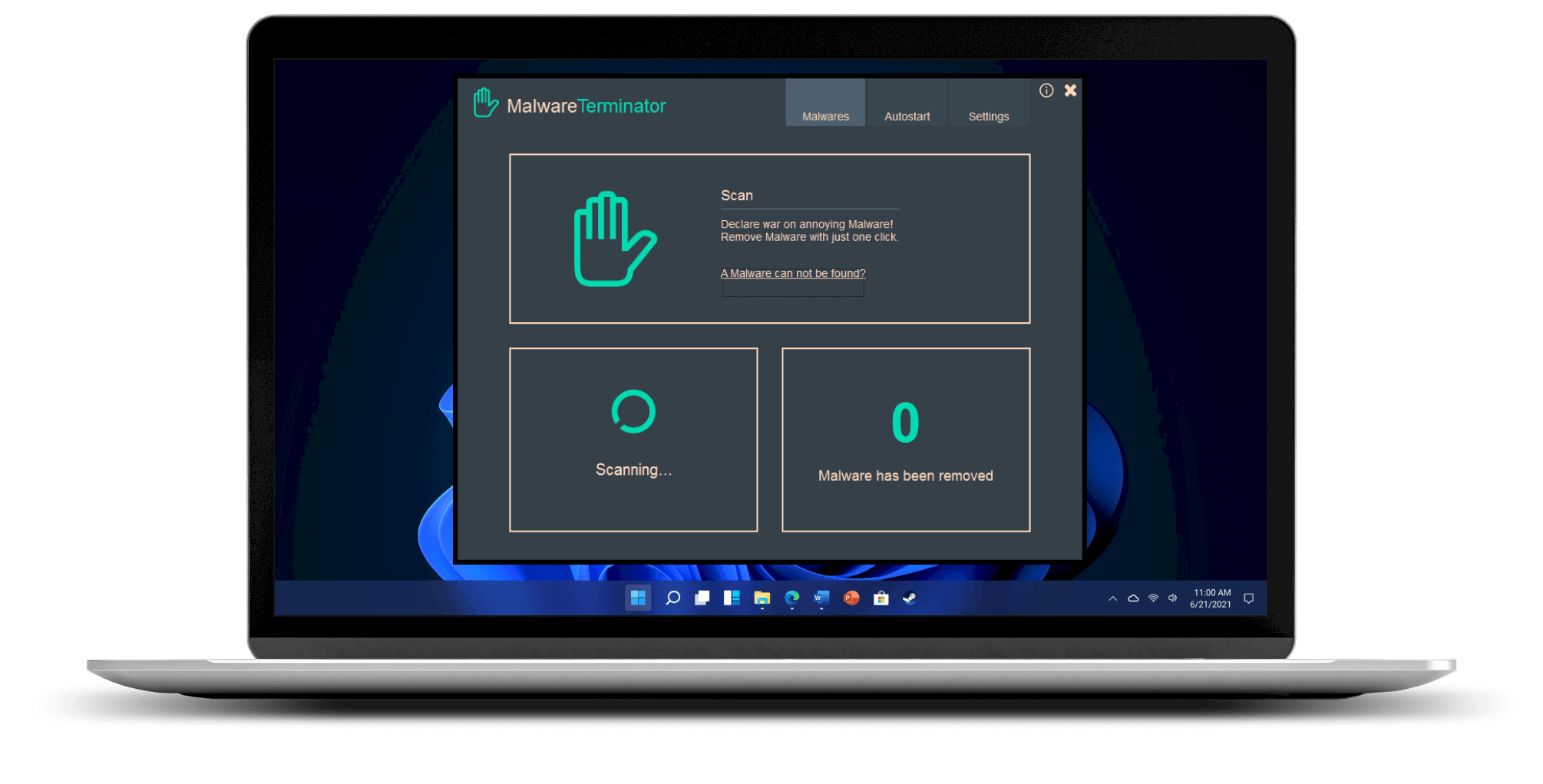 Scan malware