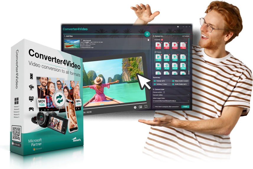 Easily convert to any format!