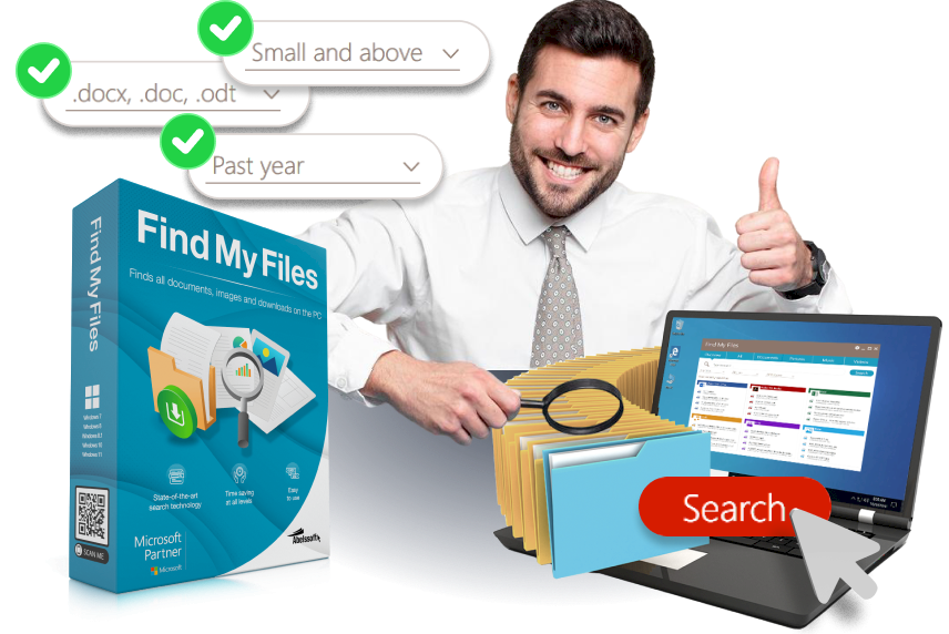 Finds all files on your PC