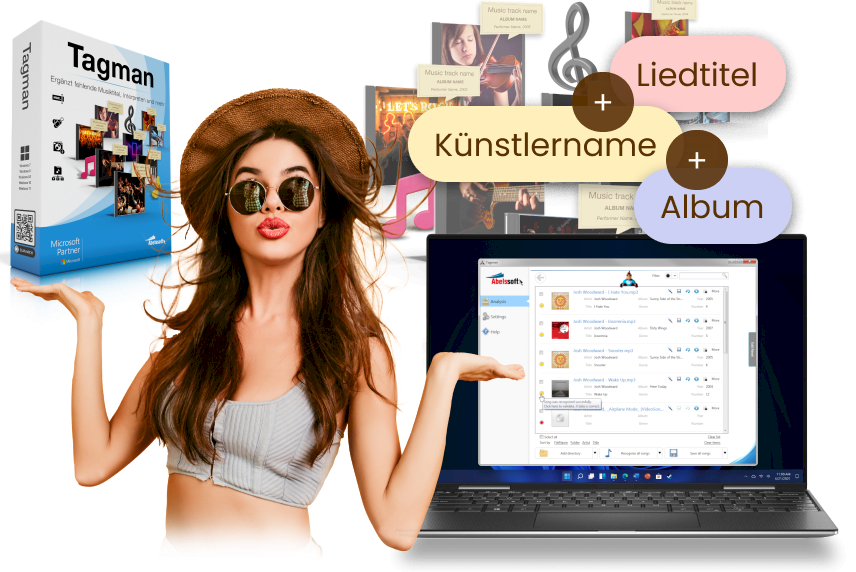 Tagman - Automatically adds music title, artist and more