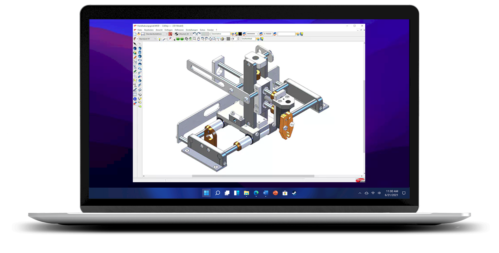 Modell in 3D prüfen