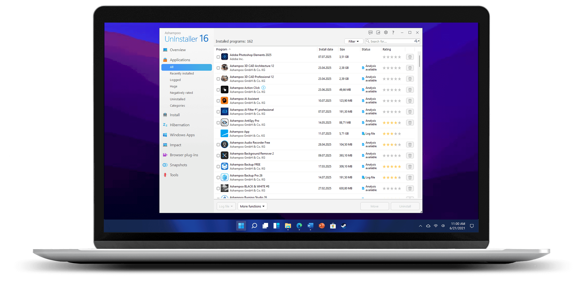 Tracks Installations in Real Time