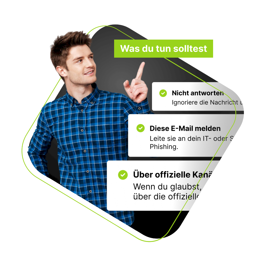 Konkrete Tipps für den Umgang mit Scam