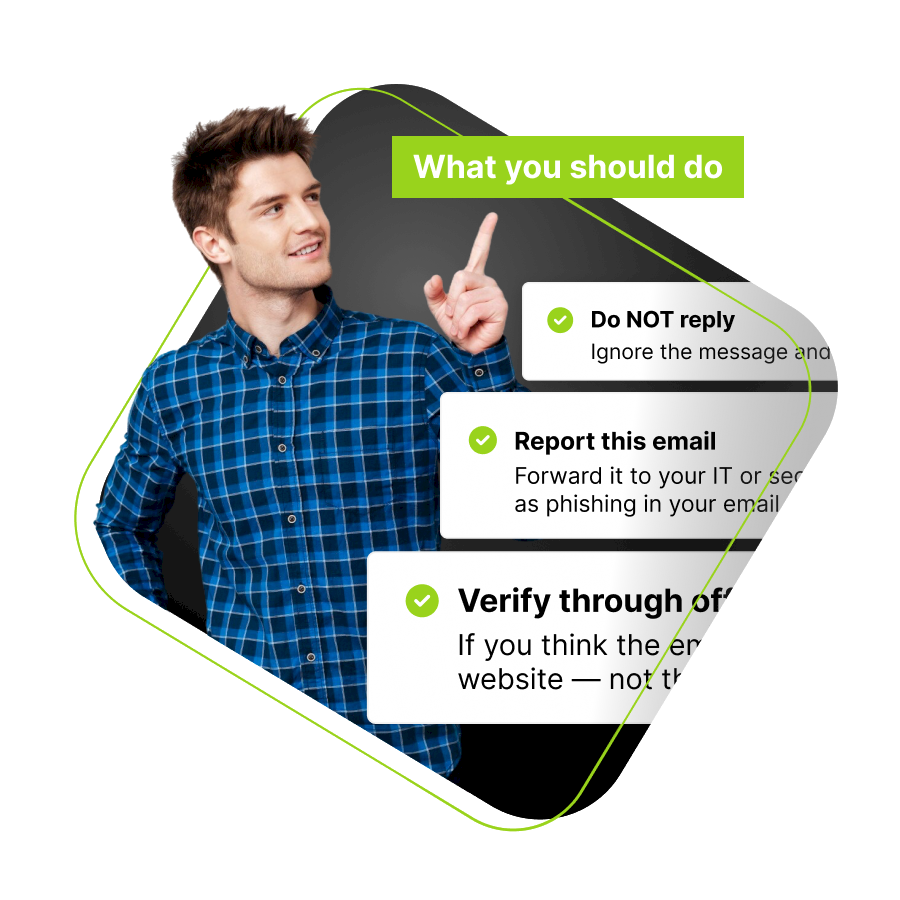 Specific tips for dealing with scams