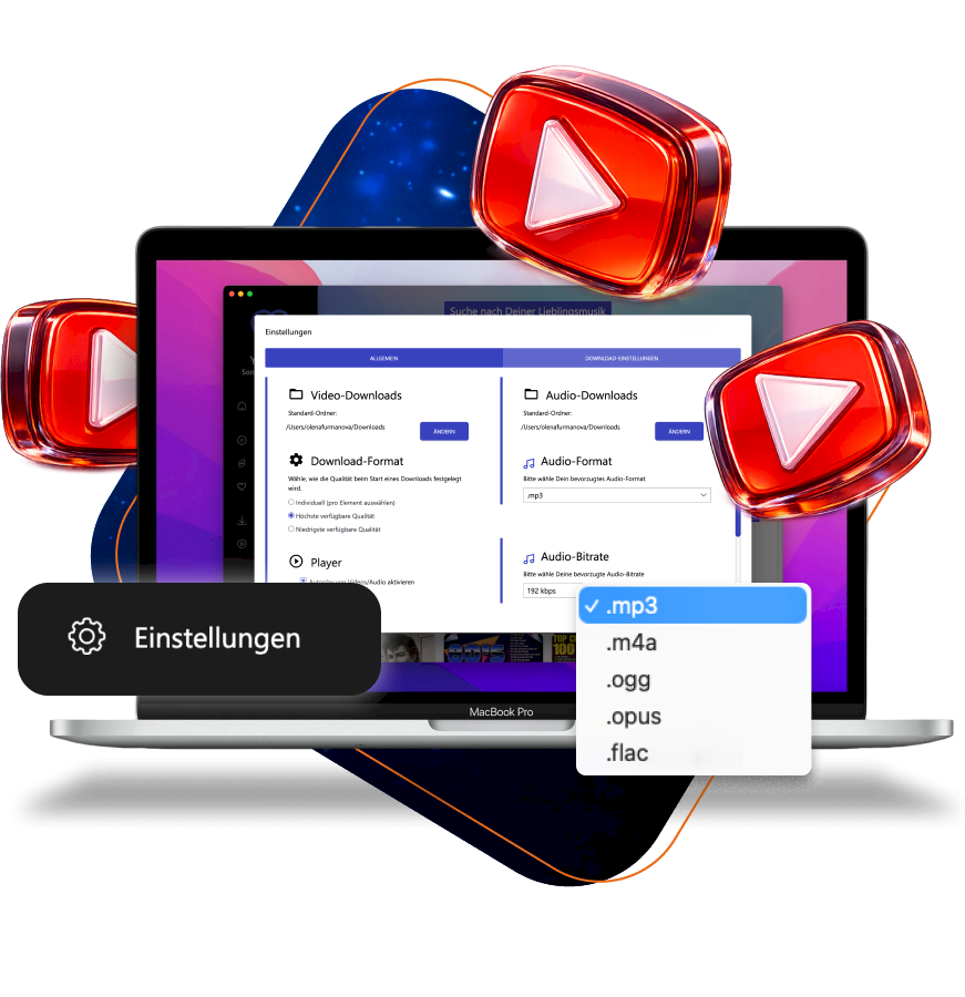 Auf YouTube Surfen und Downloaden lassen
