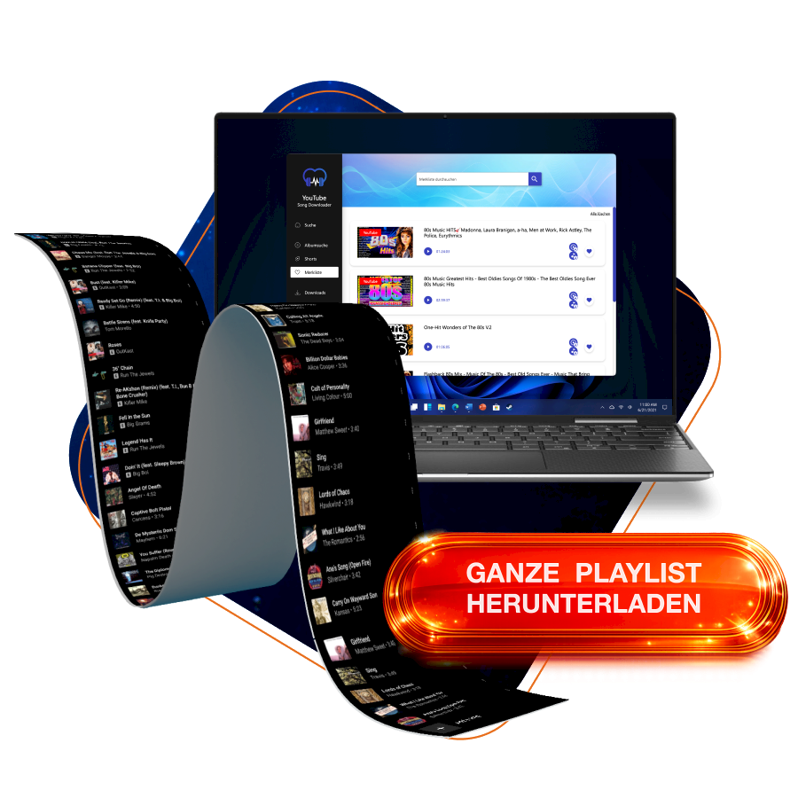 Lade ganze YouTube Playlisten herunter