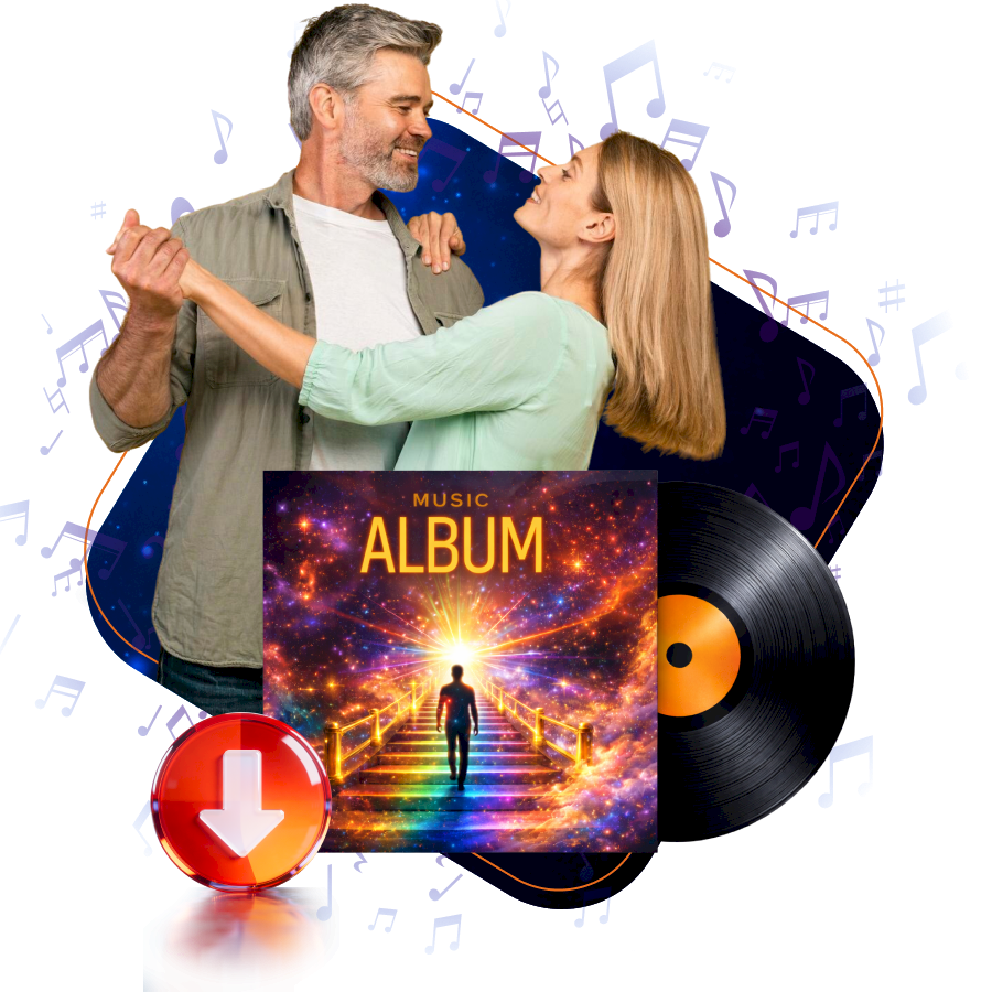 So easy! Download entire albums