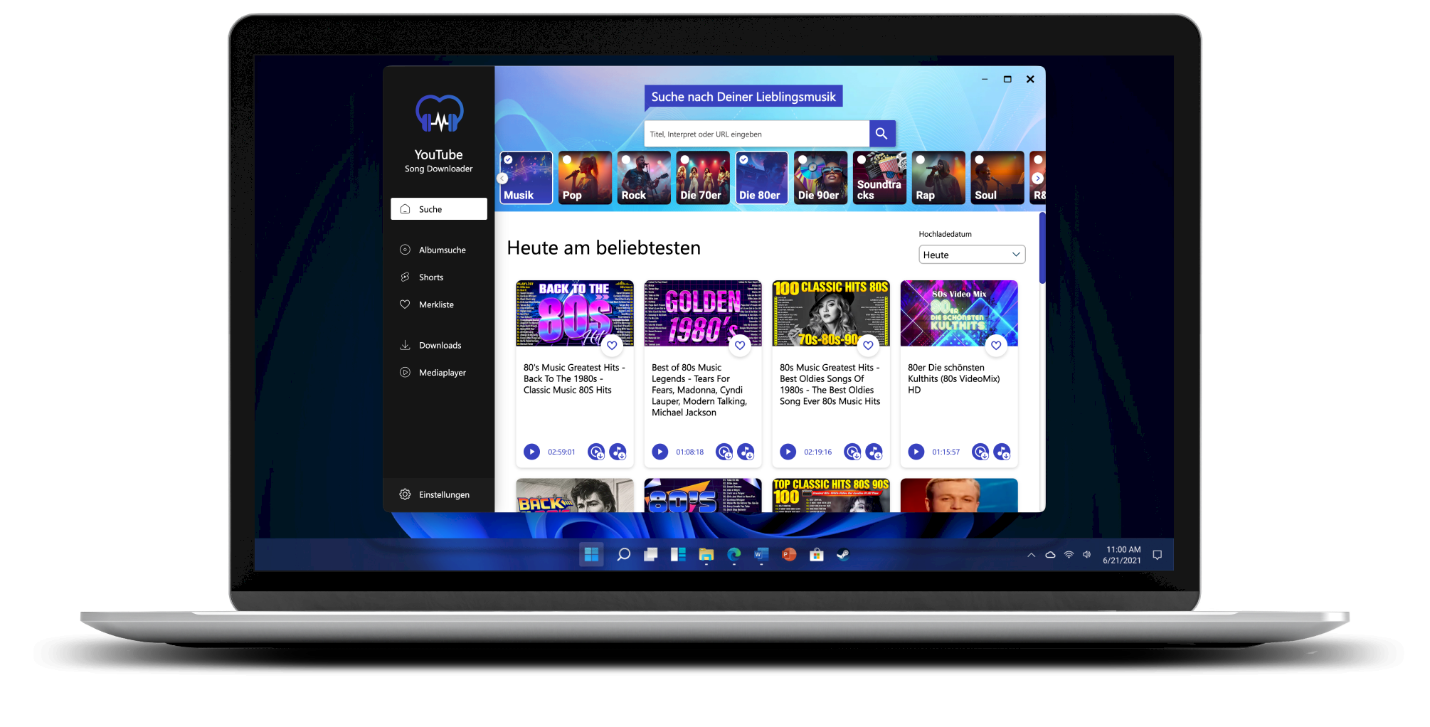 Deine Medien. Deine Interessen. Dein Downloader.