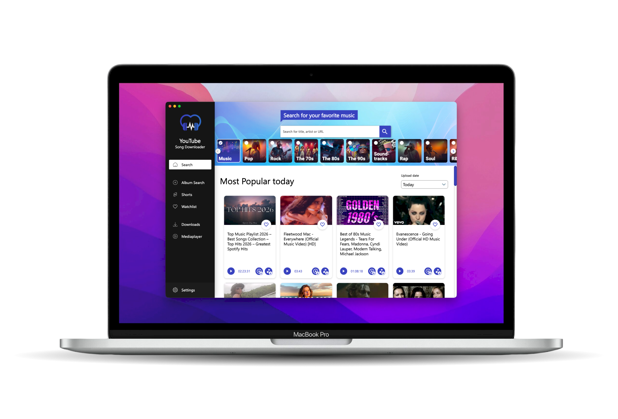 Your media. Your interests. Your downloader. 