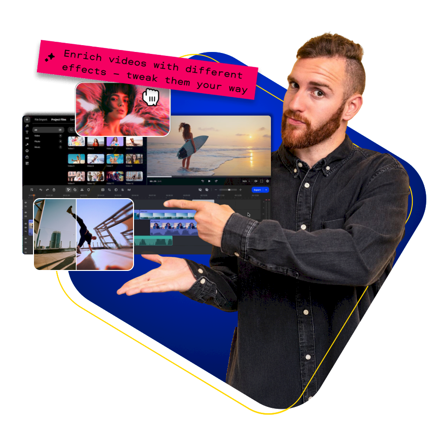 Edit videos faster with smart tools