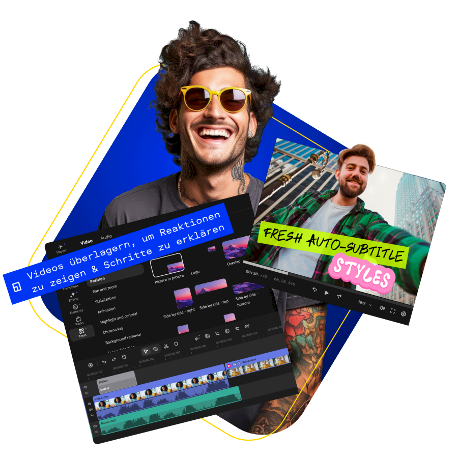 KI-gestützte Effekte für beeindruckende Ergebnisse