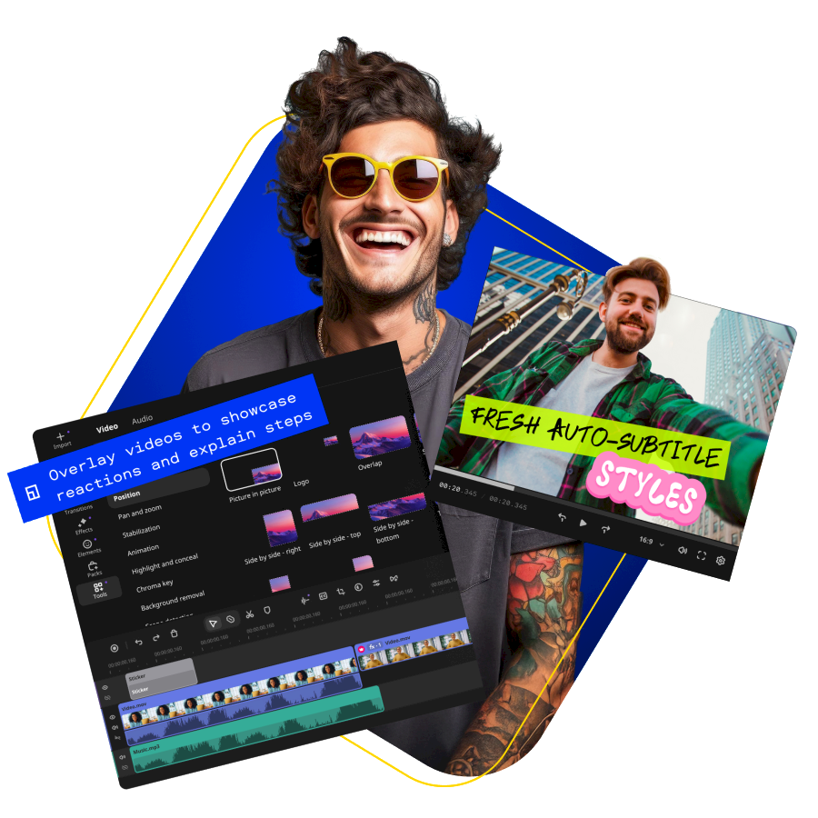 Create, polish, and share without limits