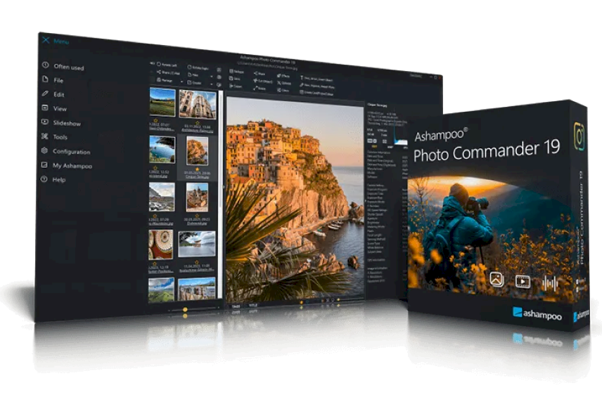 Automatically optimise your photos – just one click to the perfect image.