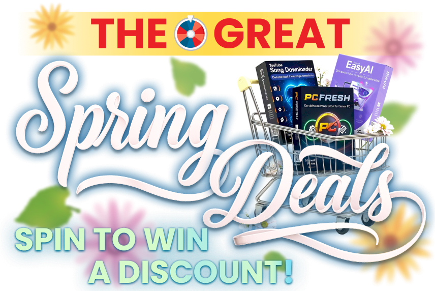 Spin the wheel and get up to 80% off!