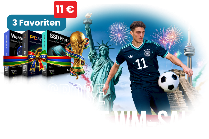 Wähle aus unserer Top-11 Deine 3 Favoriten für nur 11 €