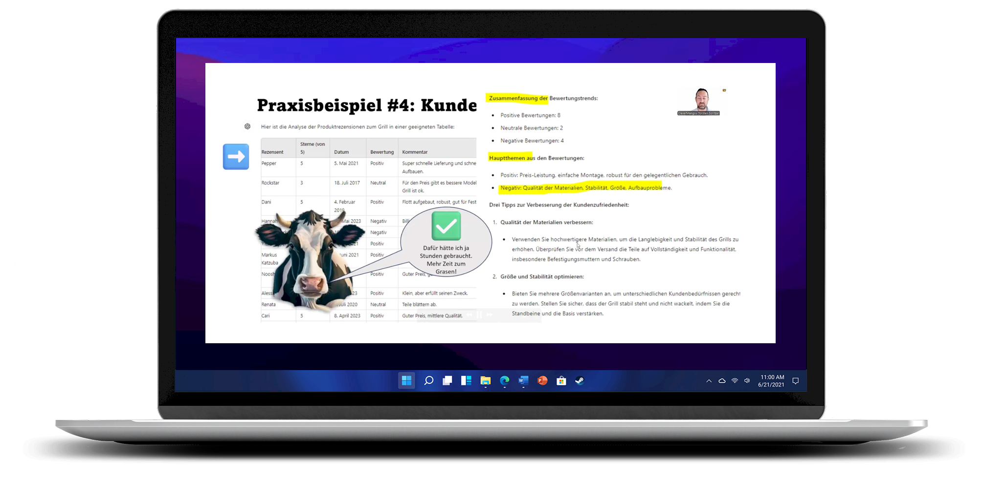 Praxisbeispiel: Kundenanalyse