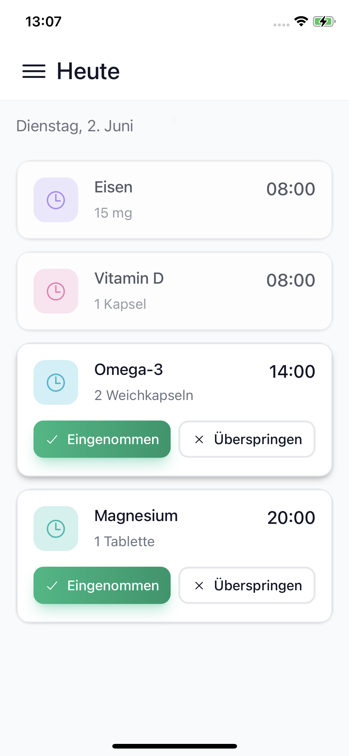 Deine Einnahmen heute im Blick