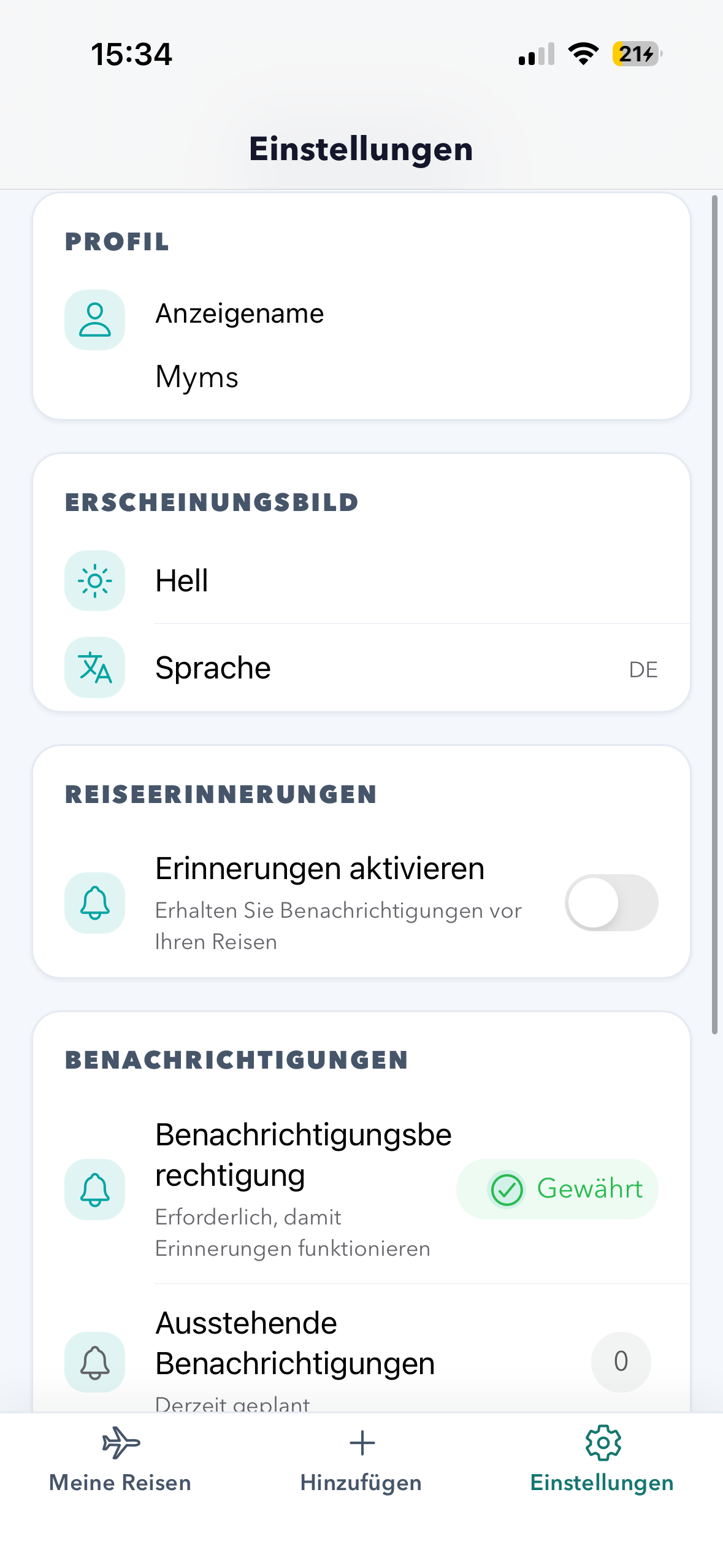 TripOrganiser passend für Dich