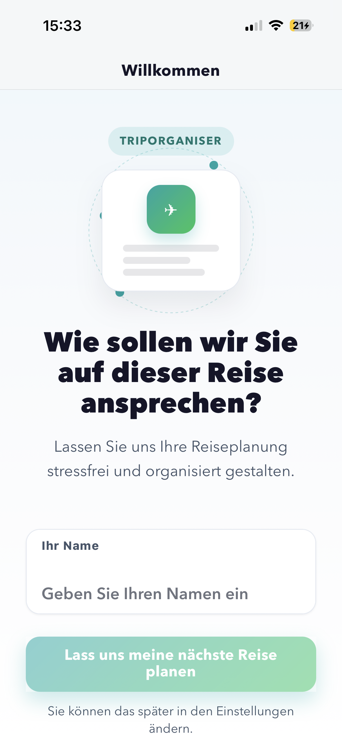 Deine nächste Reise beginnt hier