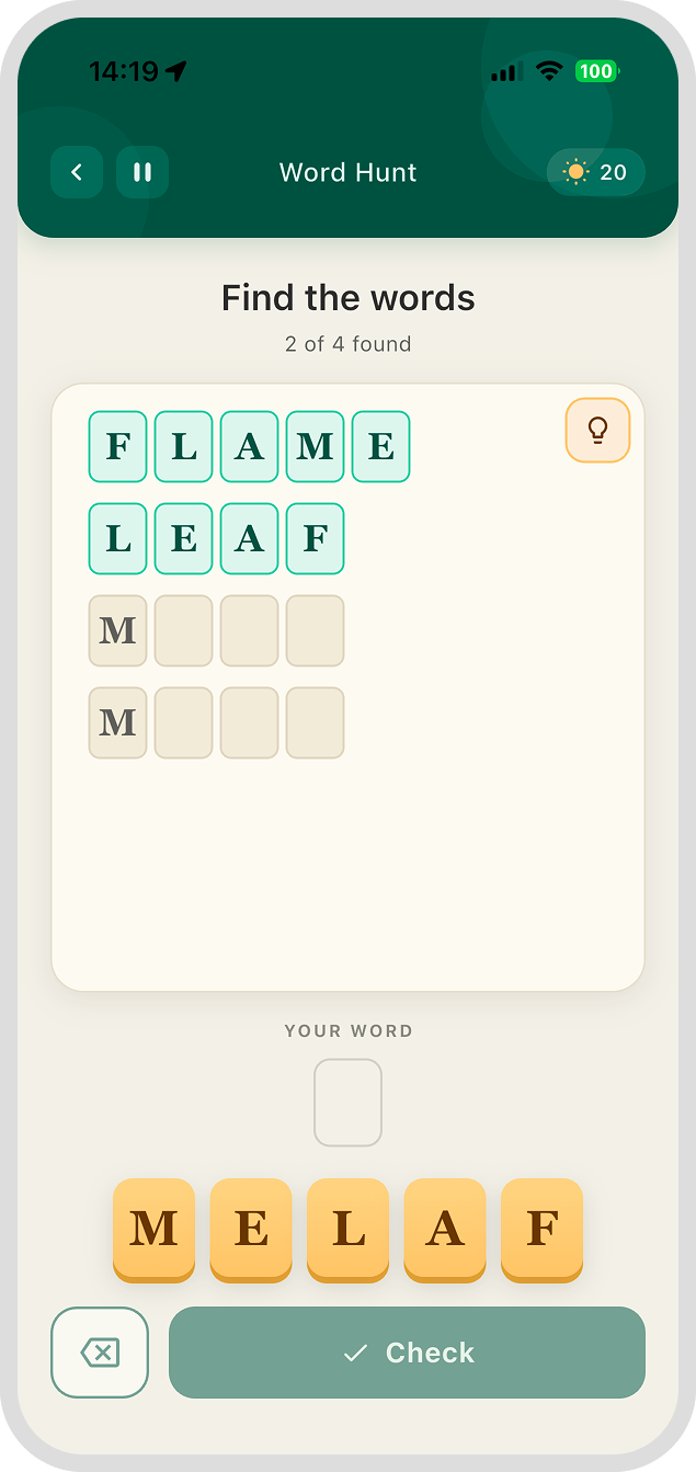 Practice vocabulary in a fun way